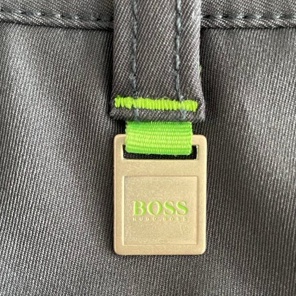 Hugo Boss Hakan5 Slim Fit Green Label 100% Poly Activewear Pants Navy Sz 36R - Picture 14 of 15